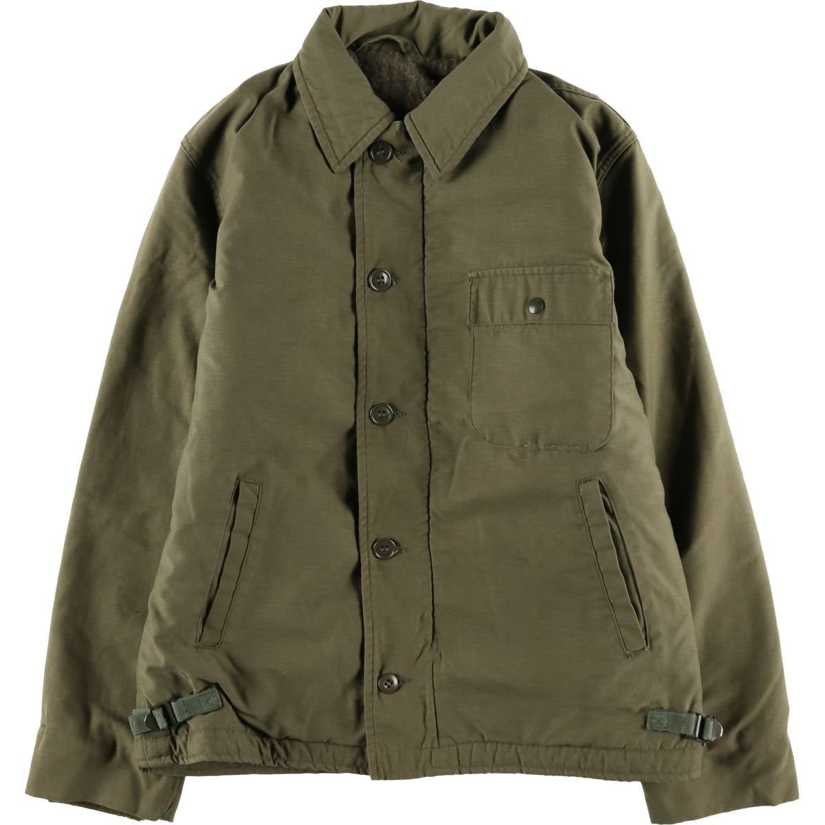 古着 米軍実品 CWU-45/P 中綿入り ミリタリー フライトジャケット