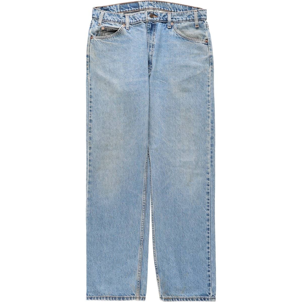 古着 90年代 リーバイス Levis 505 REGULAR FIT STRAIGHT LEG オレンジ