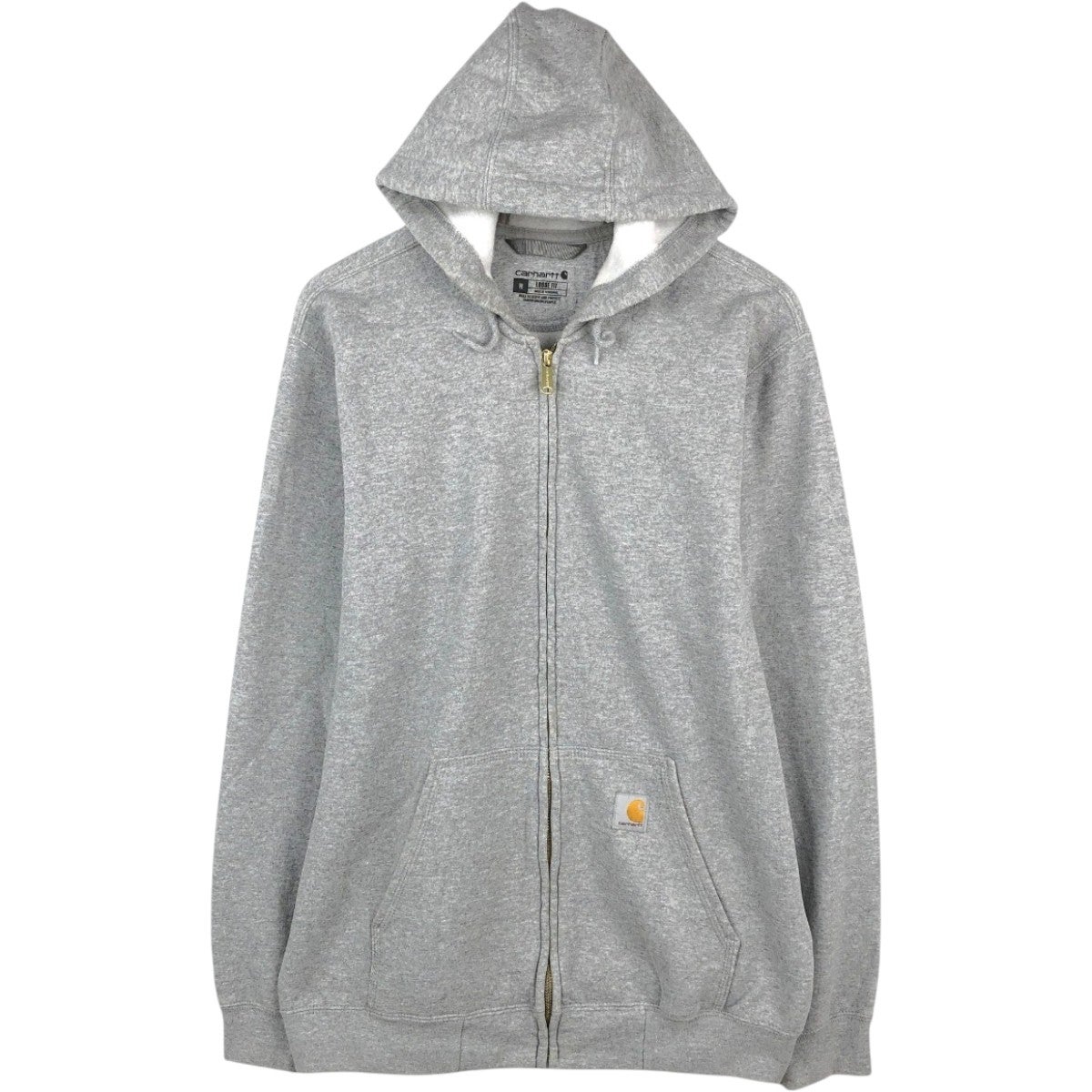 古着 カーハート Carhartt Loose Fit スウェットフルジップパーカー