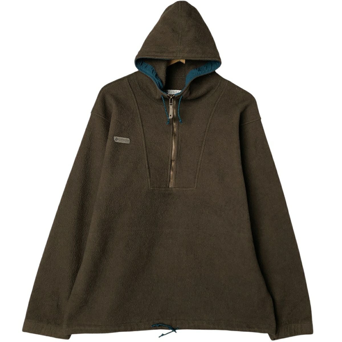 古着 90年代 コロンビア Columbia フリースプルオーバー USA製 メンズL