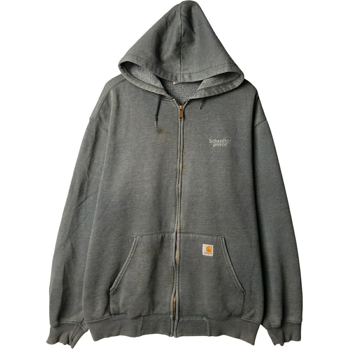 古着 カーハート Carhartt スウェットフルジップパーカー メンズXL相当