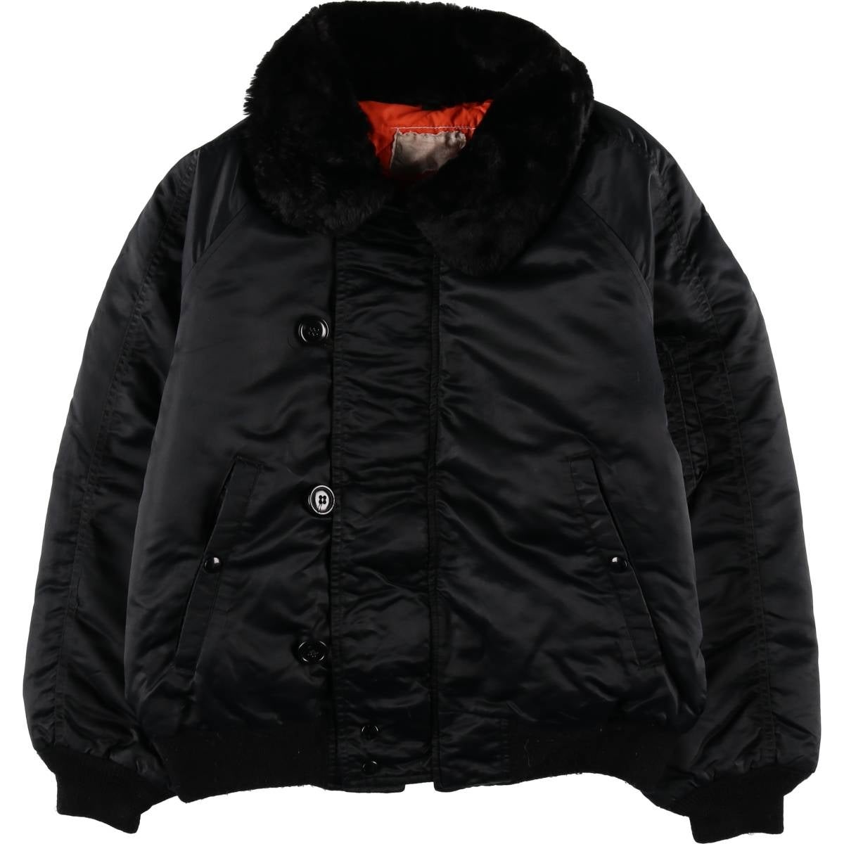 古着 民間品 ATLANCO B.D.U ミリタリージャケット USA製 メンズL相当