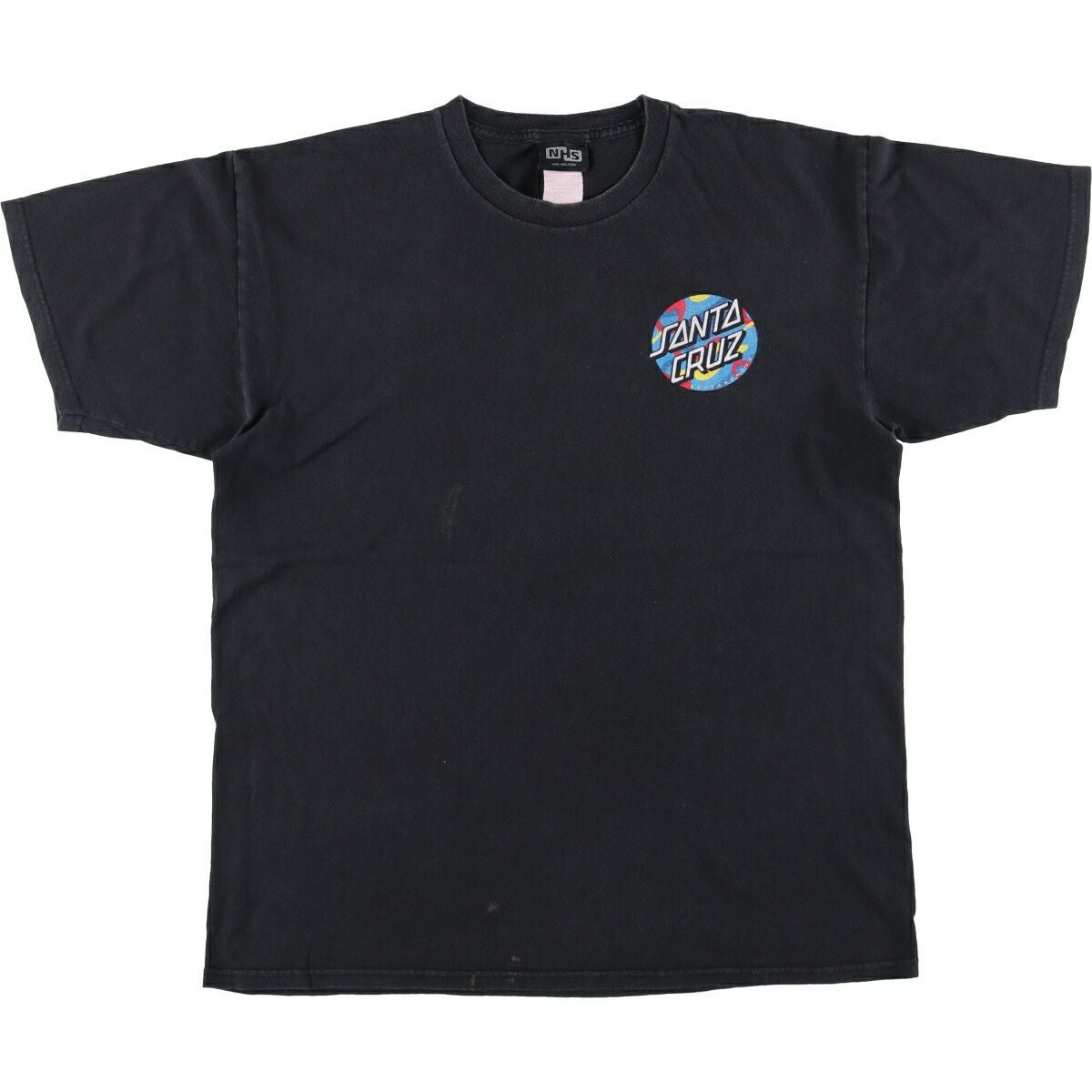 古着 NHS SANTA CRUZ サンタクルーズ サーフ スケートTシャツ メンズL