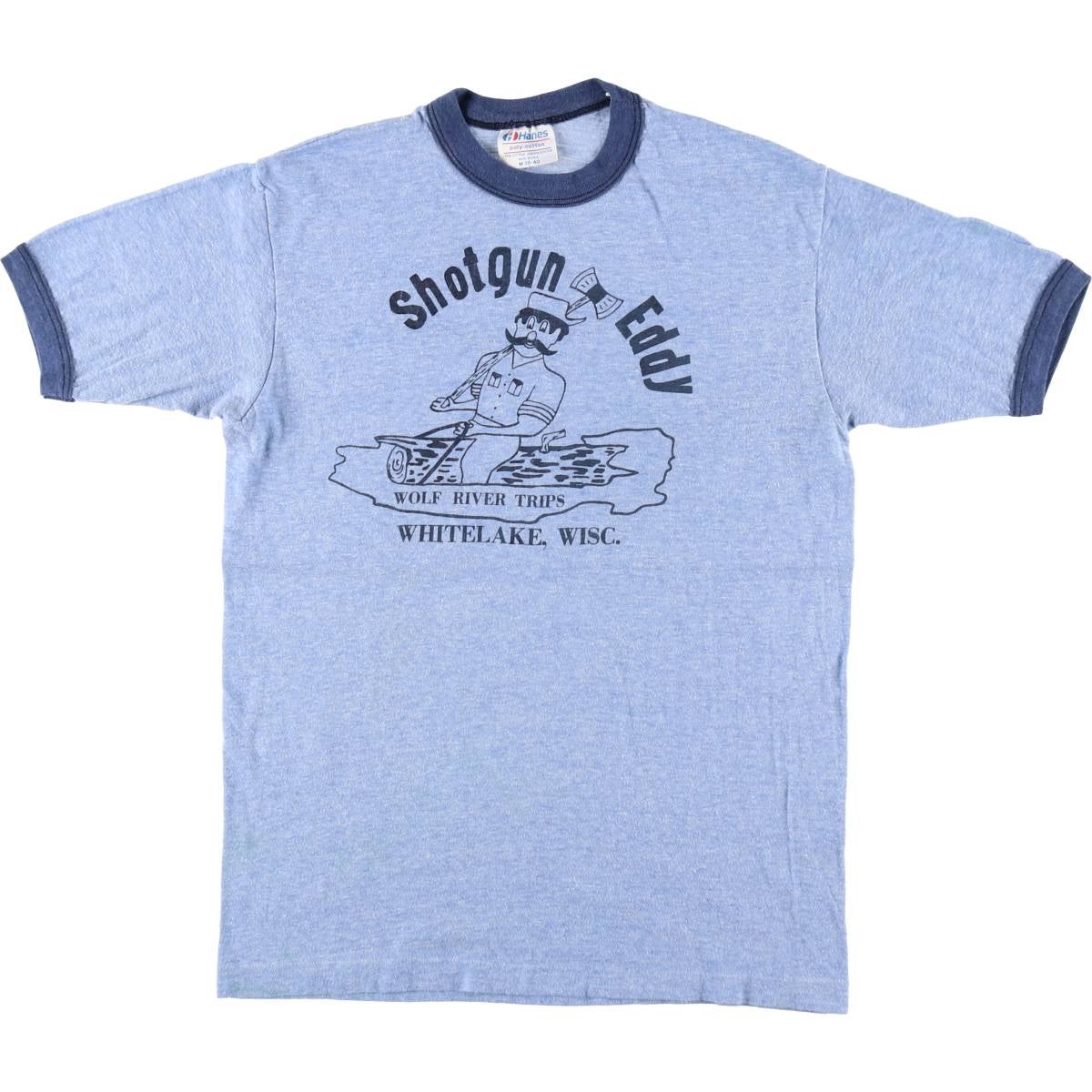 古着 80年代 ヘインズ Hanes Fifty-Fifty 青タグ プリントTシャツ USA製 メンズS相当 ヴィンテージ/eaa629186 Hanes（ヘインズ） 古着 80年代 Hanes Fifty-Fifty 青タグ プリントT