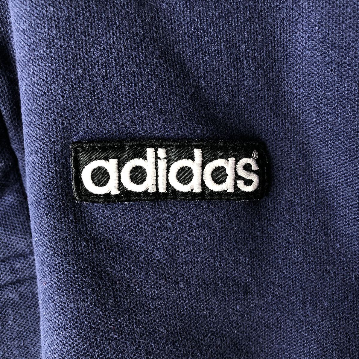 古着 80～90年代 アディダス adidas 長袖 ラガーシャツ メンズM相当