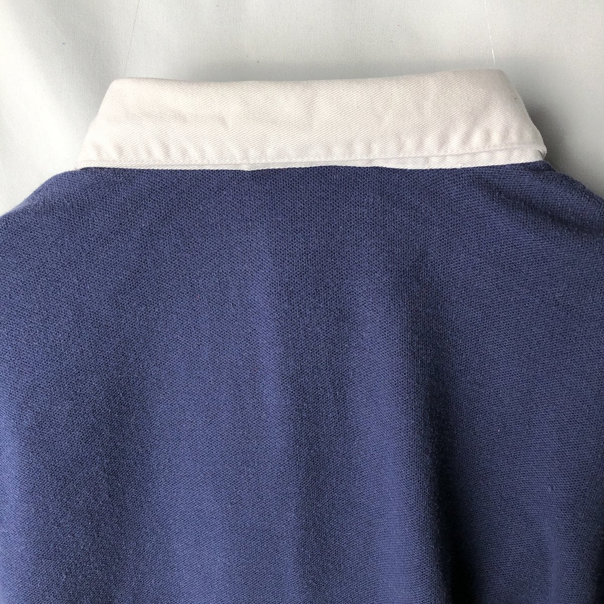 古着 80～90年代 アディダス adidas 長袖 ラガーシャツ メンズM相当