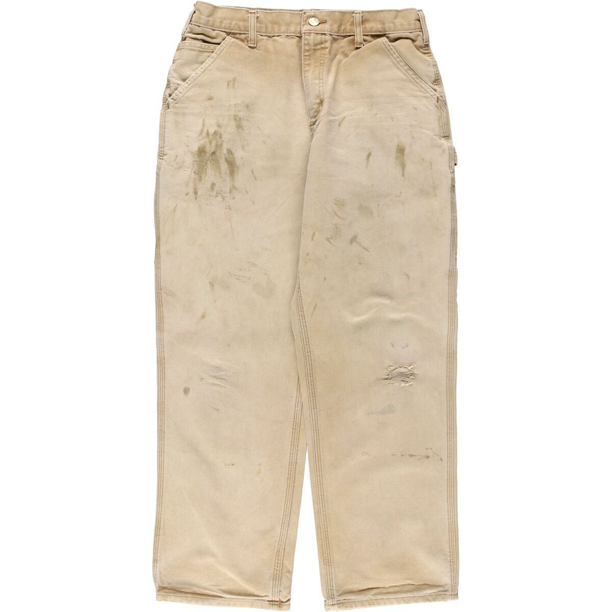 古着 カーハート Carhartt Loose Fit ダブルニー ダックペインター