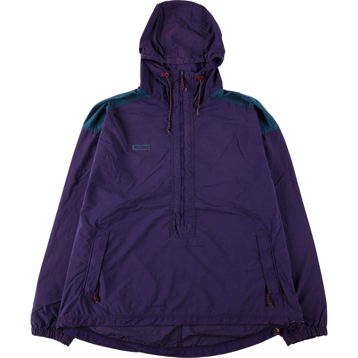 古着 90年代 コロンビア Columbia 白タグ アノラックジャケット メンズ
