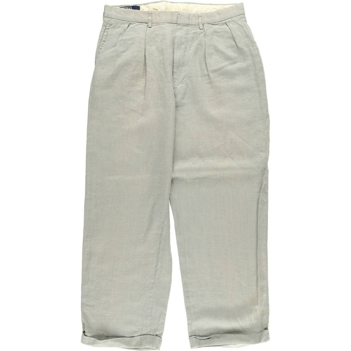 古着 ラルフローレン Ralph Lauren POLO by Ralph Lauren リネンパンツ