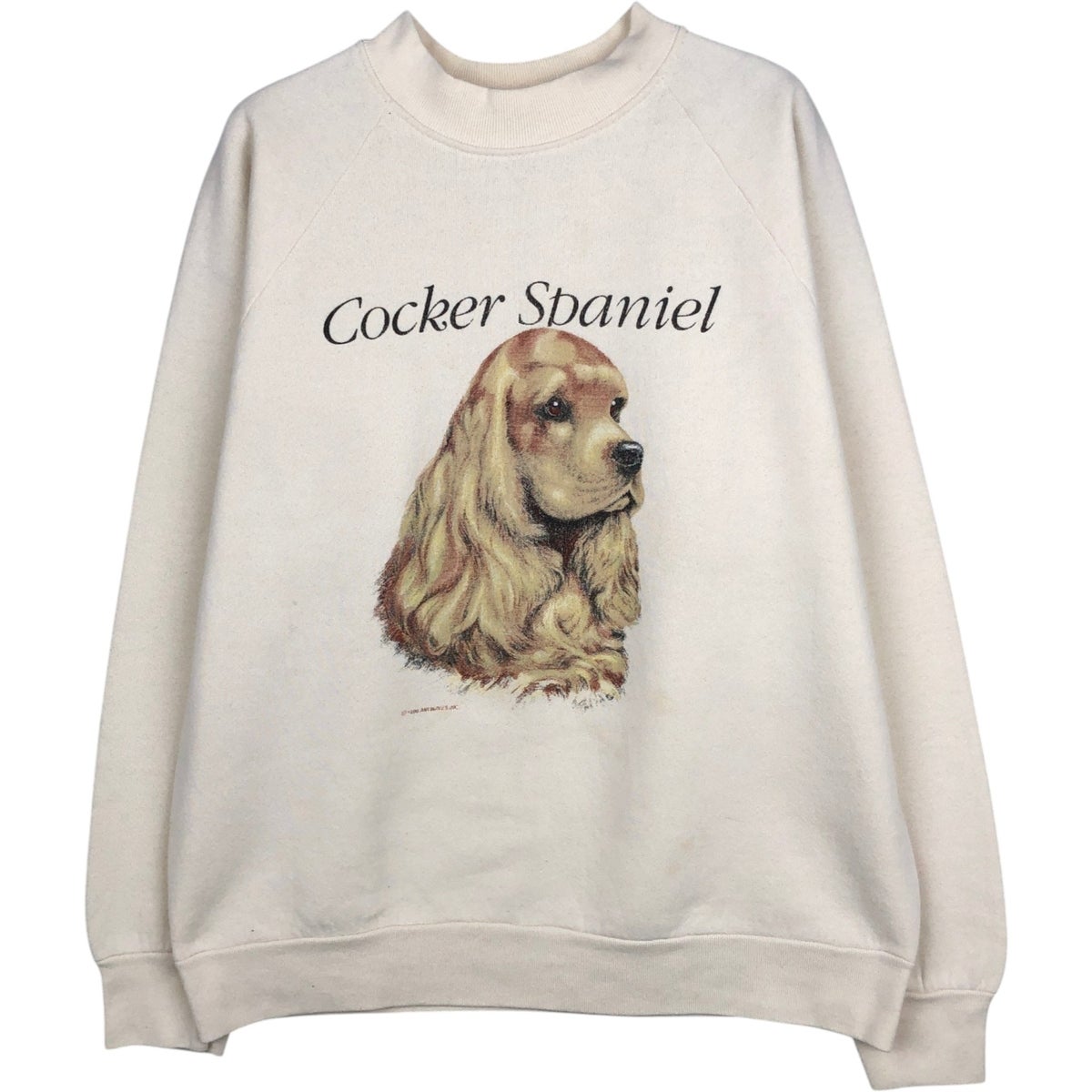 古着 90年代 フルーツオブザルーム FRUIT OF THE LOOM COCKER SPANIEL