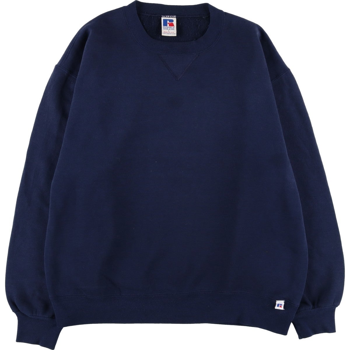 古着 90年代 ラッセル Russell ATHLETIC 無地 ブランクスウェット