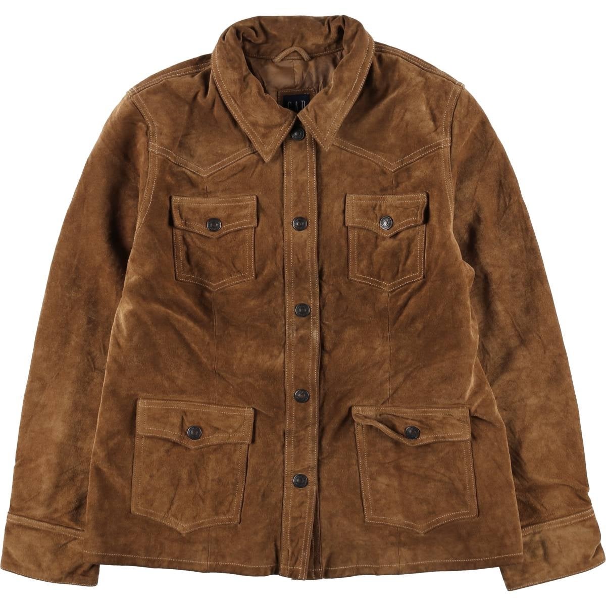 古着 90年代 ギャップ GAP オールドギャップ スエードレザージャケット
