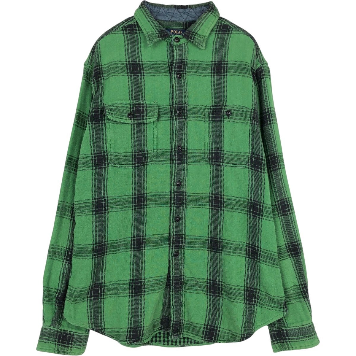 古着 ラルフローレン Ralph Lauren POLO RALPH LAUREN 長袖 フランネル