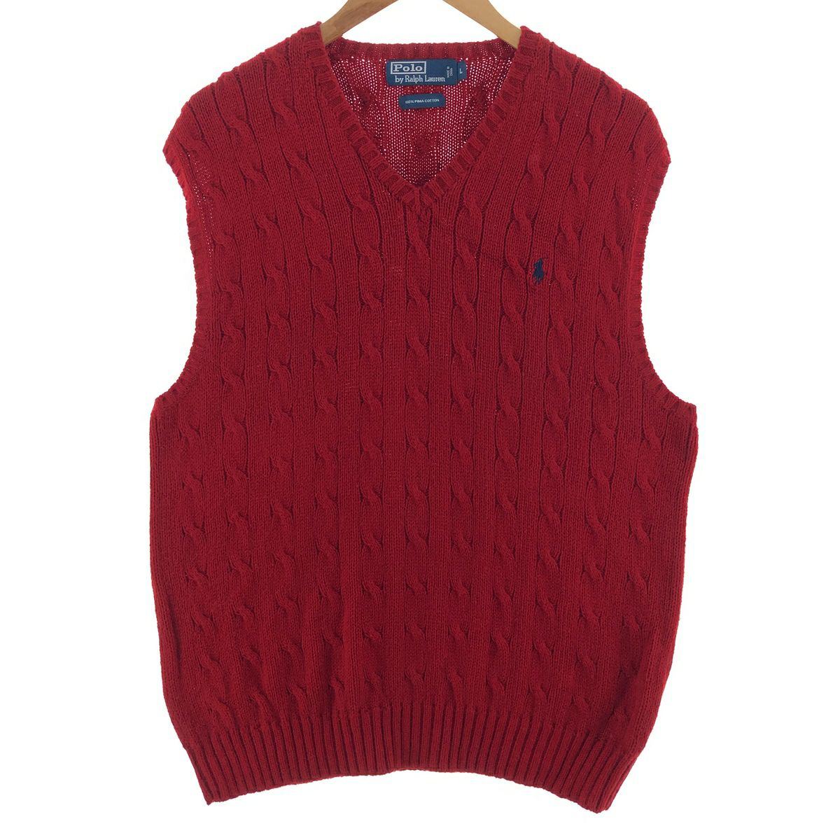 古着 ラルフローレン Ralph Lauren POLO by Ralph Lauren Vネック