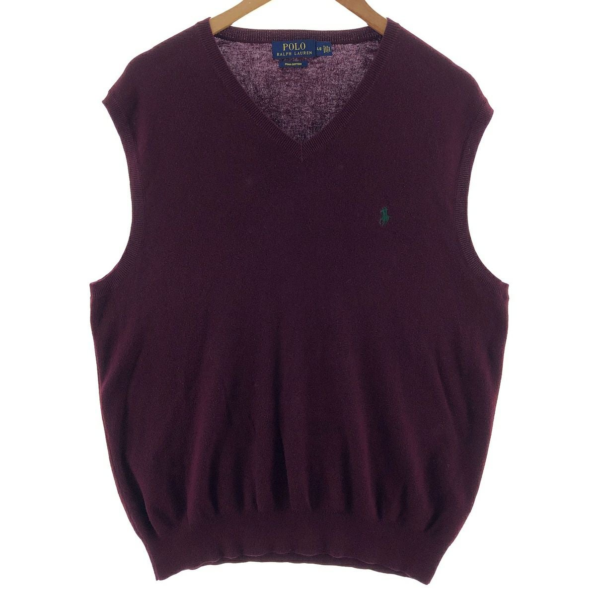 古着 ラルフローレン Ralph Lauren POLO RALPH LAUREN Vネック