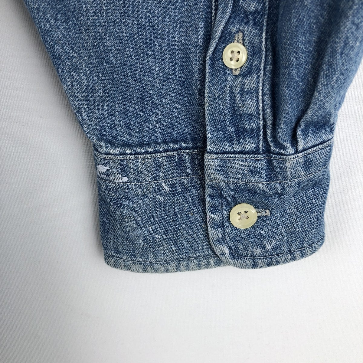 古着 90年代 ジェイクルー J.Crew 長袖 ボタンダウンデニムシャツ USA