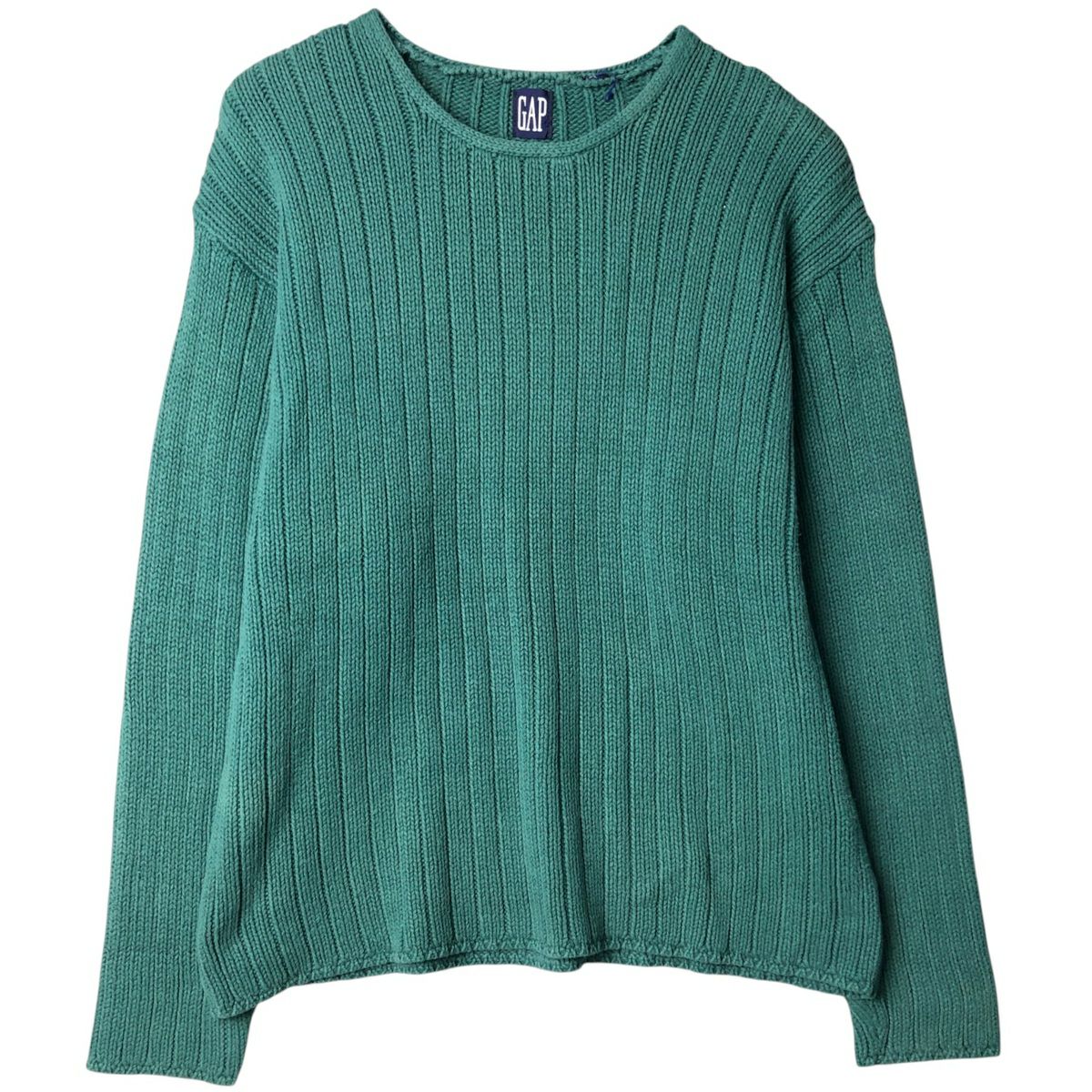 古着 90年代 ギャップ GAP オールドギャップ リブ編み コットンニットセーター メンズXL相当 ヴィンテージ/eaa608714 古着 90年代 ギャップ GAP オールドギャップ リブ編み コットンニット