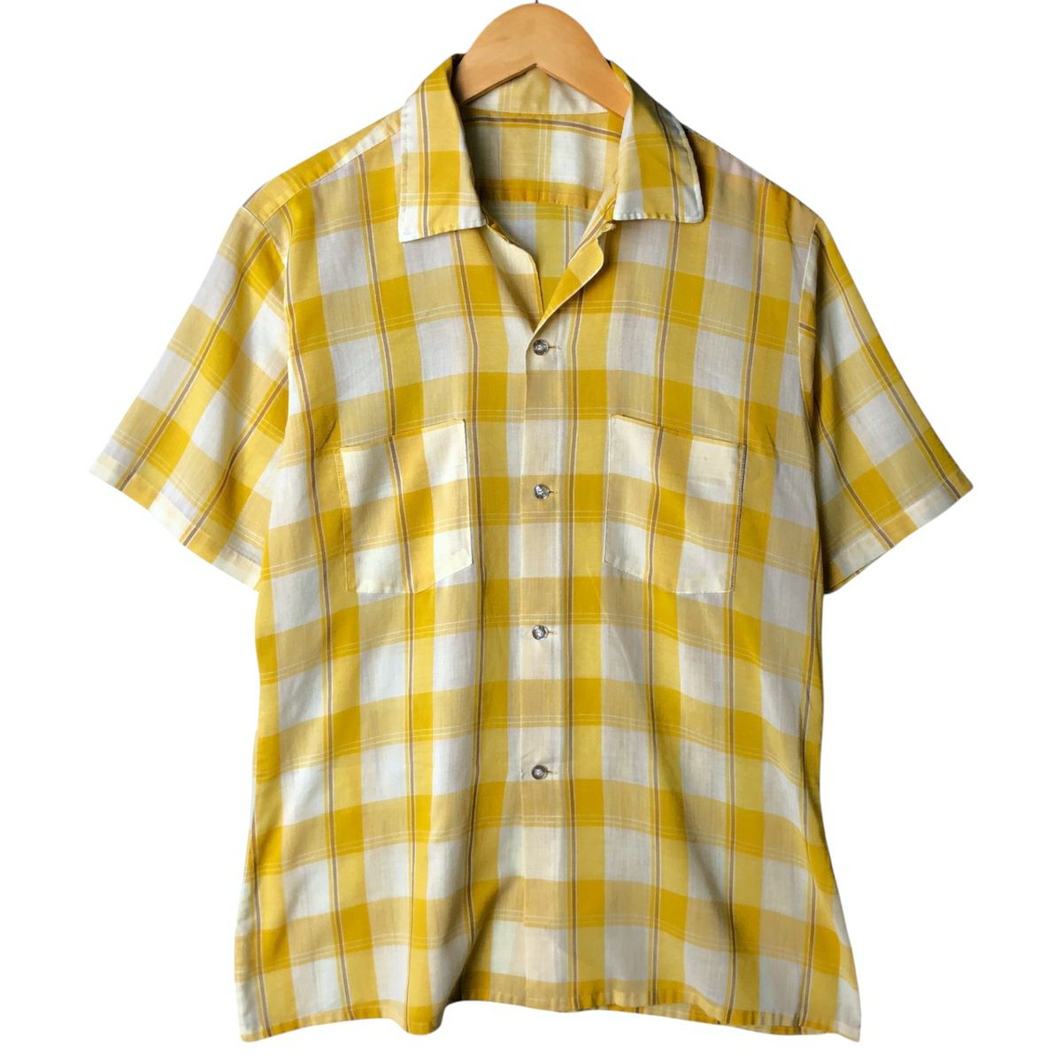 古着 70年代 シアーズ Sears KINGS ROAD キングスロード 総柄 半袖
