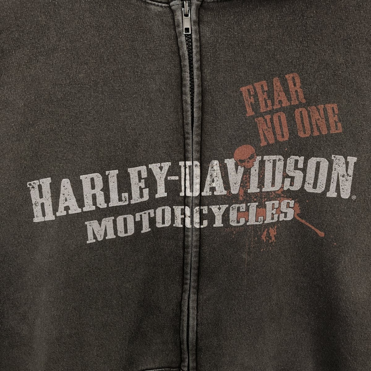 古着 ビッグサイズ ハーレーダビッドソン Harley-Davidson ドクロ柄