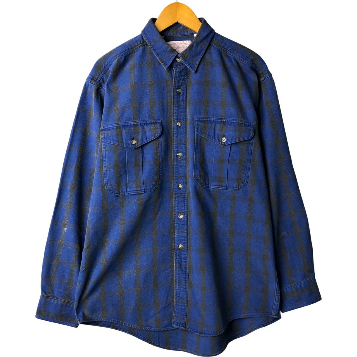 古着 80年代～ オシュコシュ Osh kosh 長袖 ヘビーネルチェックシャツ