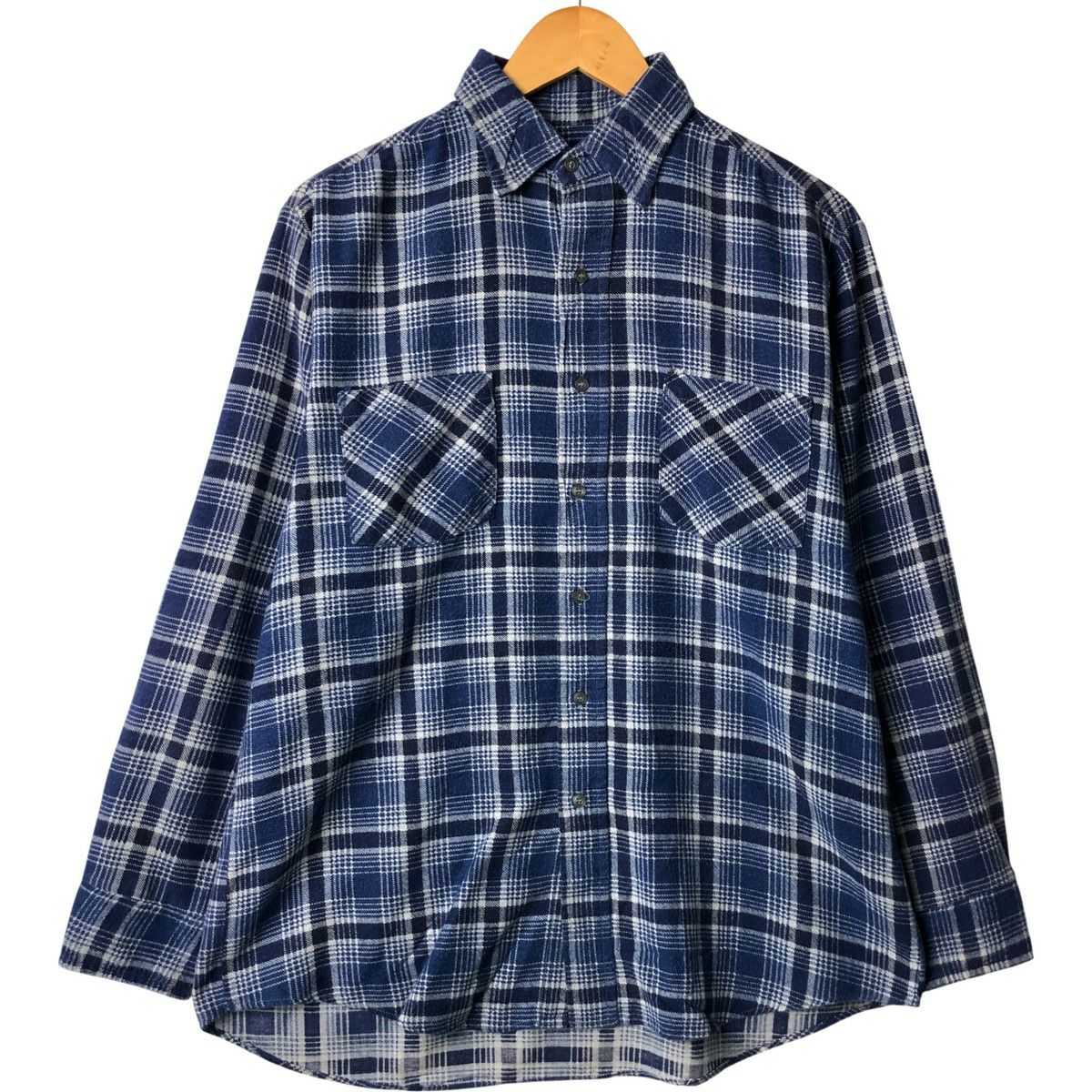 古着 90年代 グラミチ GRAMICCI 長袖 ライトネルチェックシャツ USA製