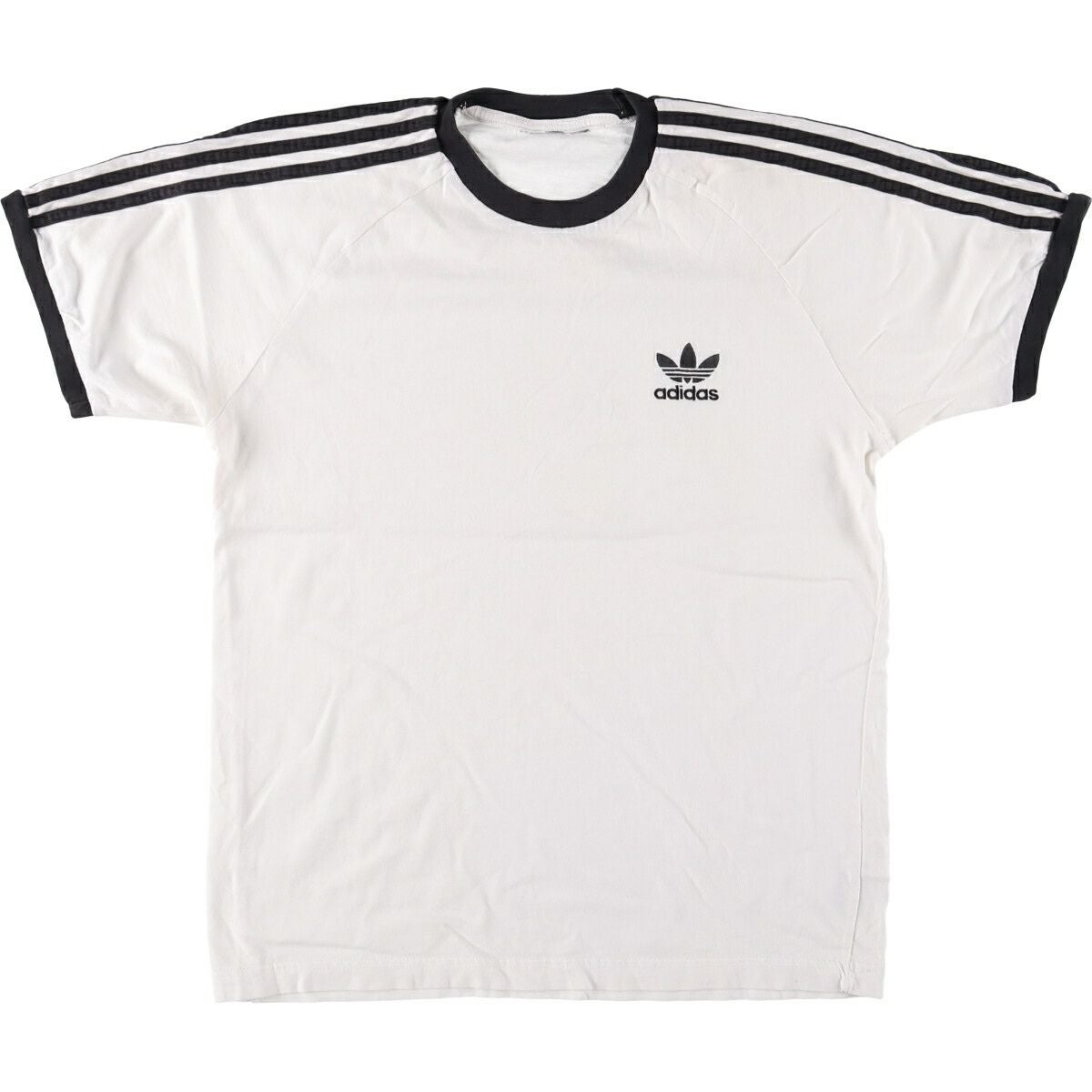 古着 アディダス adidas リンガーTシャツ メンズS相当 /eaa472436