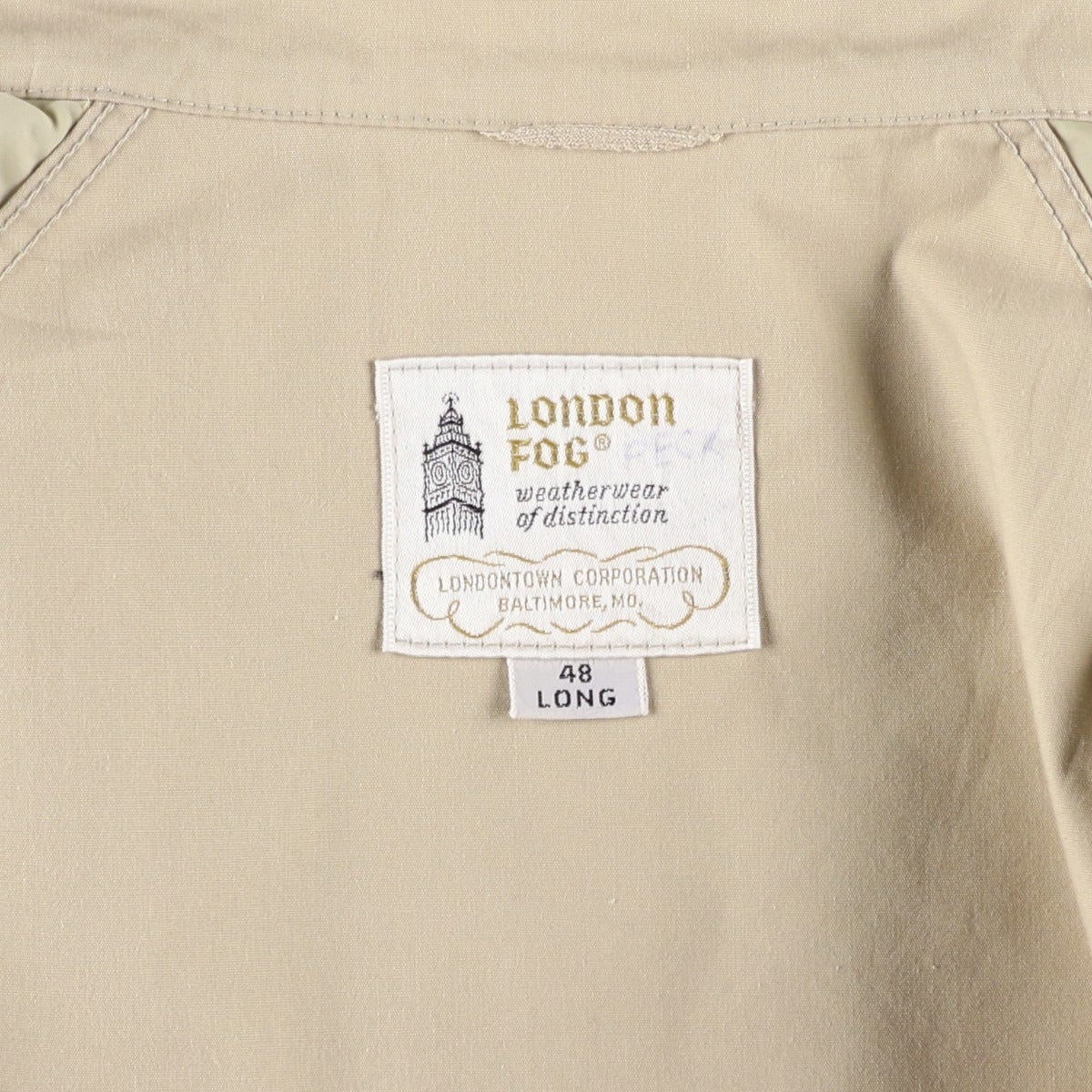古着 ロンドンフォグ LONDON FOG ハリントンジャケット スイングトップ