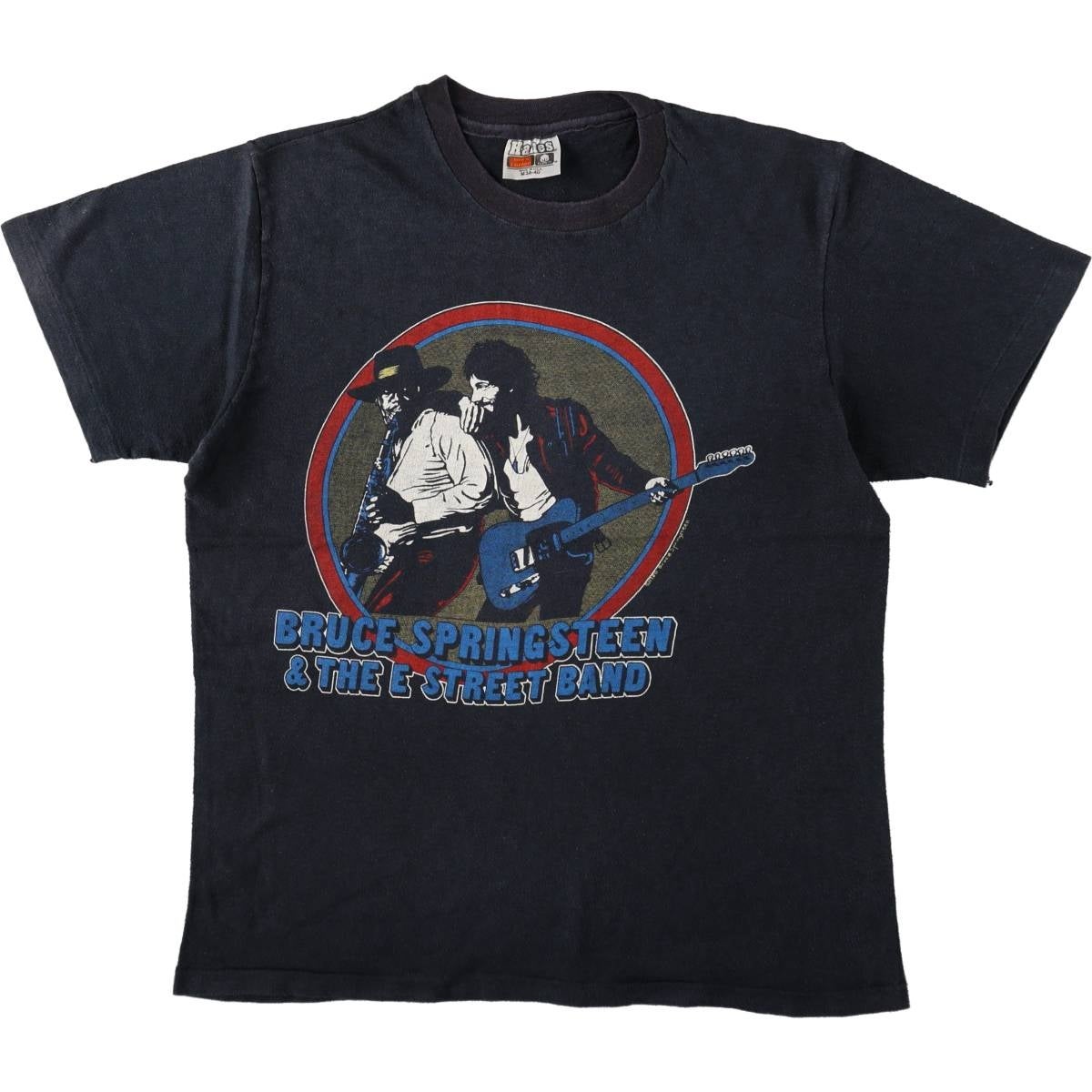 ブルース・スプリングスティーン ＆ Eストリートバンド Tシャツ 古着 80年代 ヘインズ Hanes BRUCE SPRINGSTEEN＆THE E STREET BAND