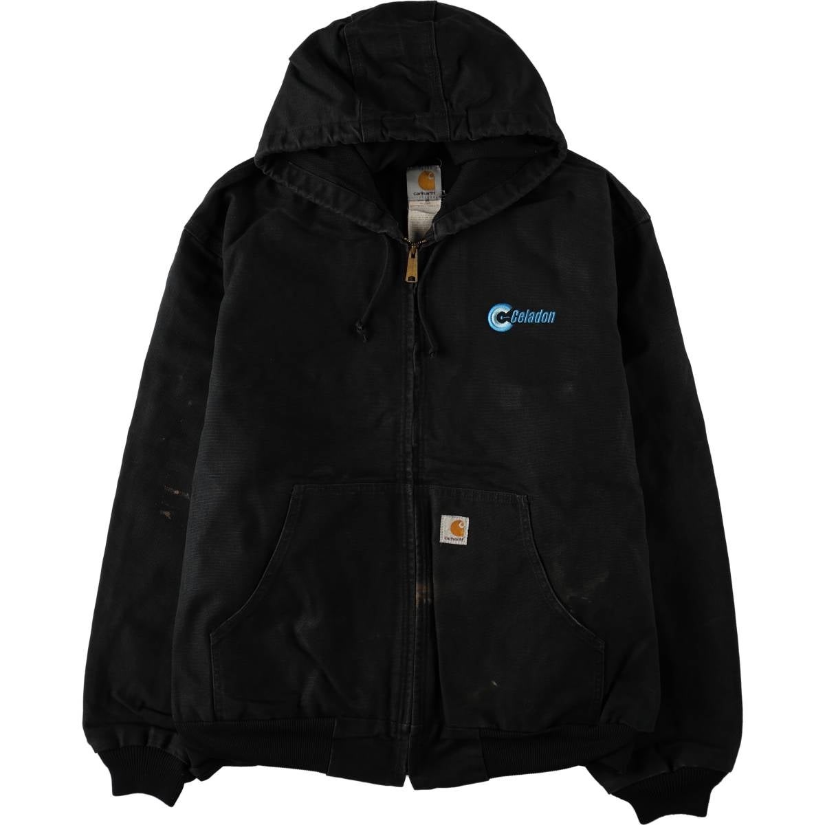 古着 カーハート Carhartt アクティブジャケット アドバタイジング