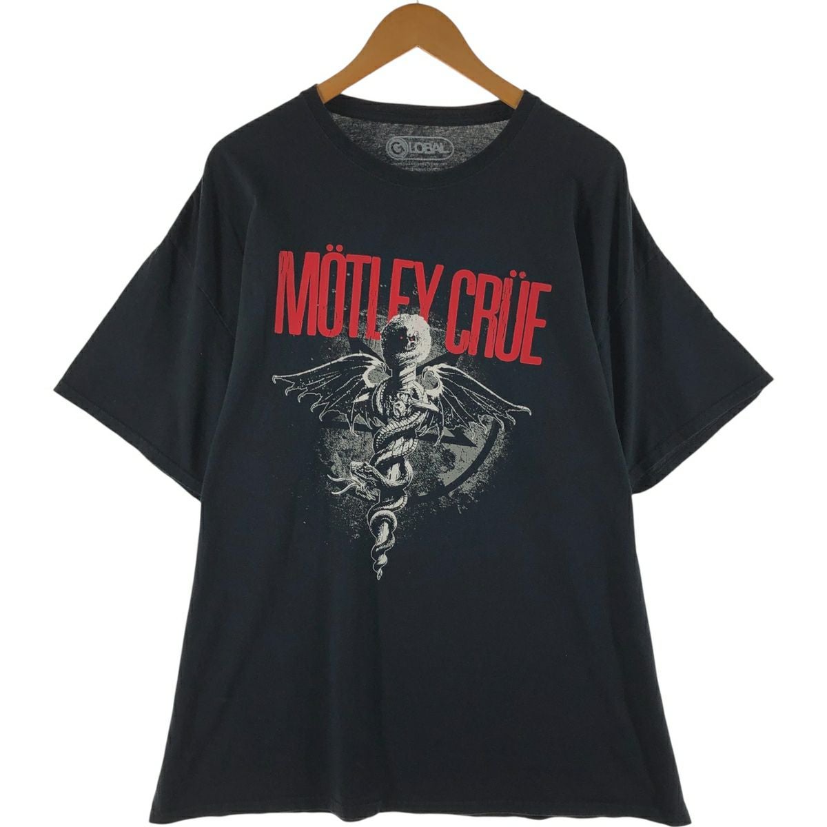 古着 MOTLEY CRUE モトリークルー バンドTシャツ バンT メンズM相当