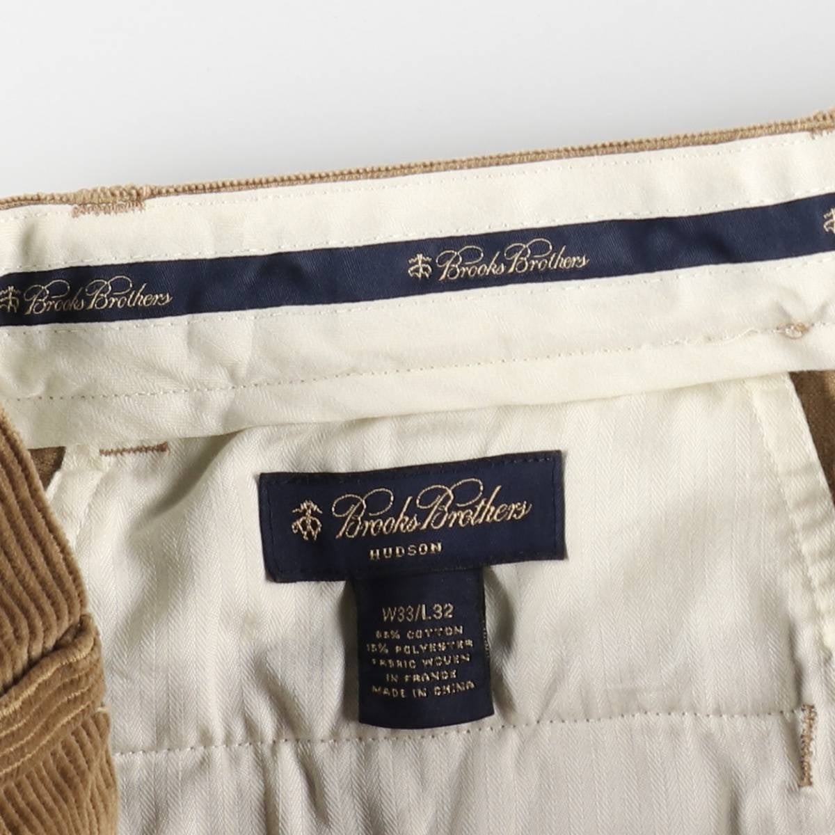 古着 ブルックスブラザーズ Brooks Brothers HUDSON コーデュロイ