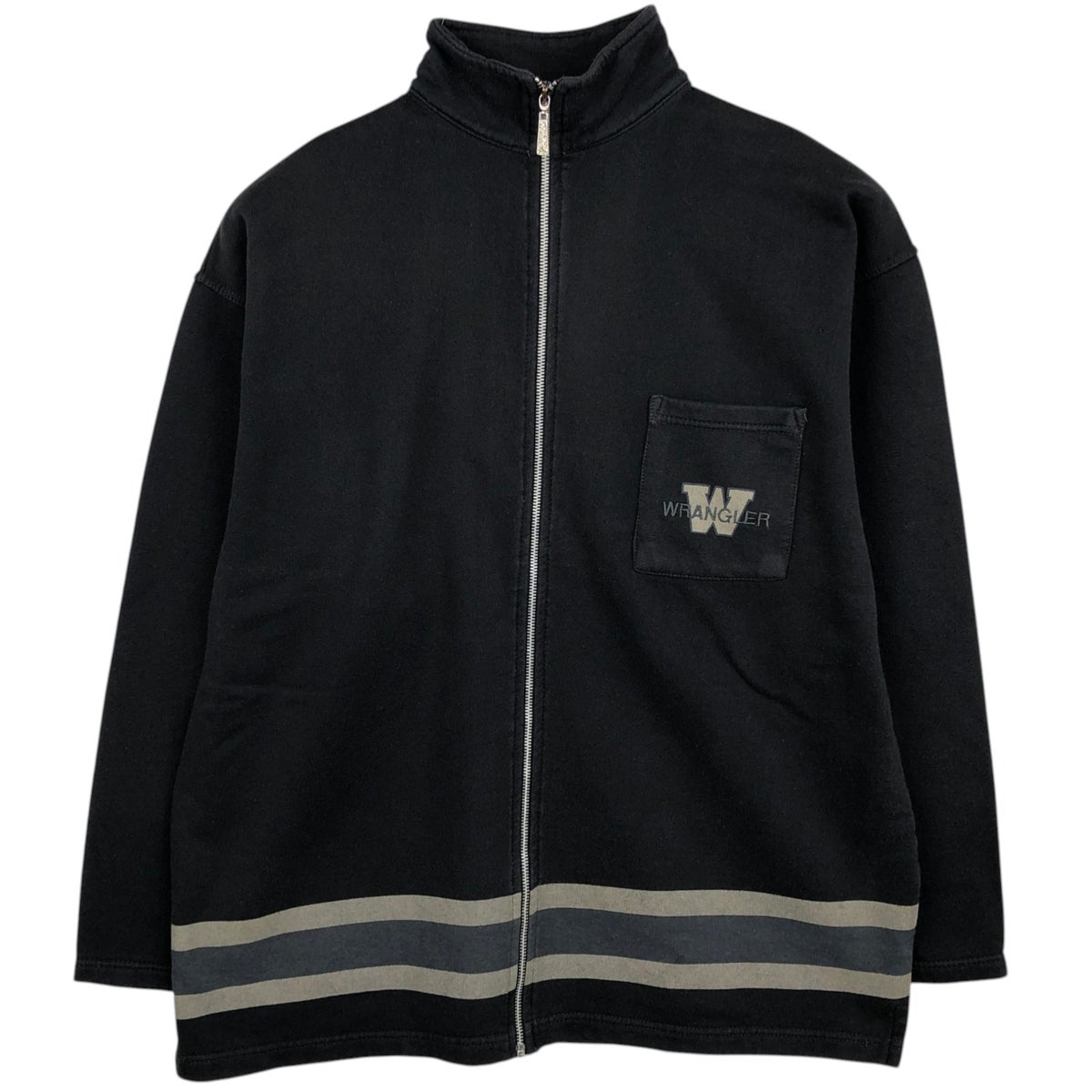 古着 ラングラー Wrangler プリント ロゴスウェットシャツ トレーナー