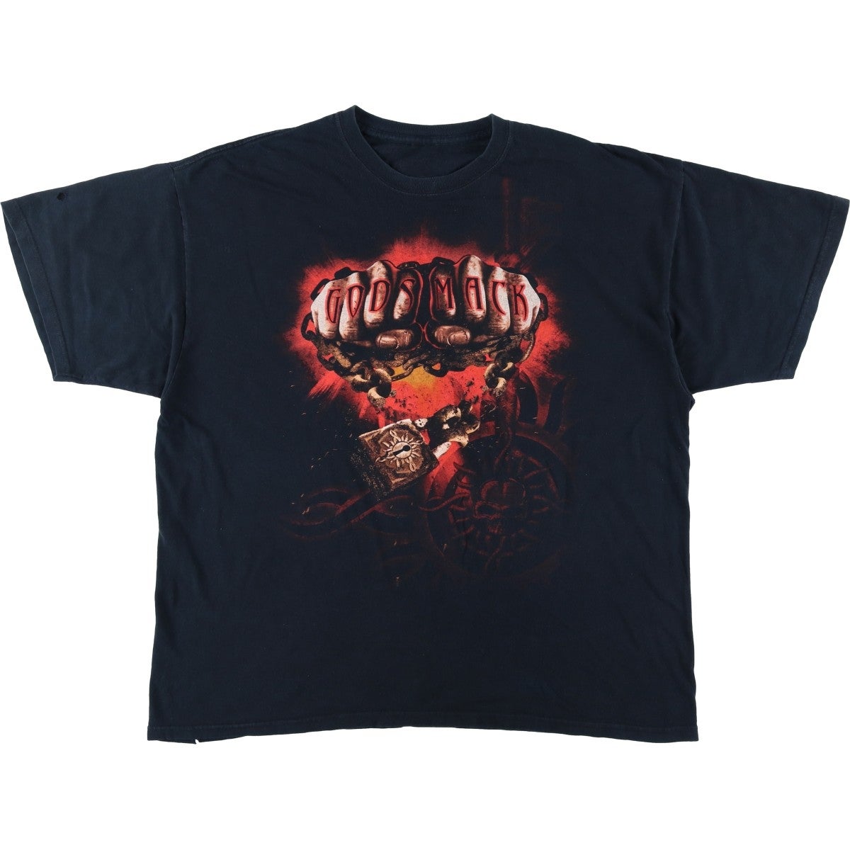 90s Godsmack ヴィンテージTシャツ ゴッドスマック バンドT 当時物 古着 GODSMACK ゴッドスマック バンドTシャツ バンT メンズXL相当