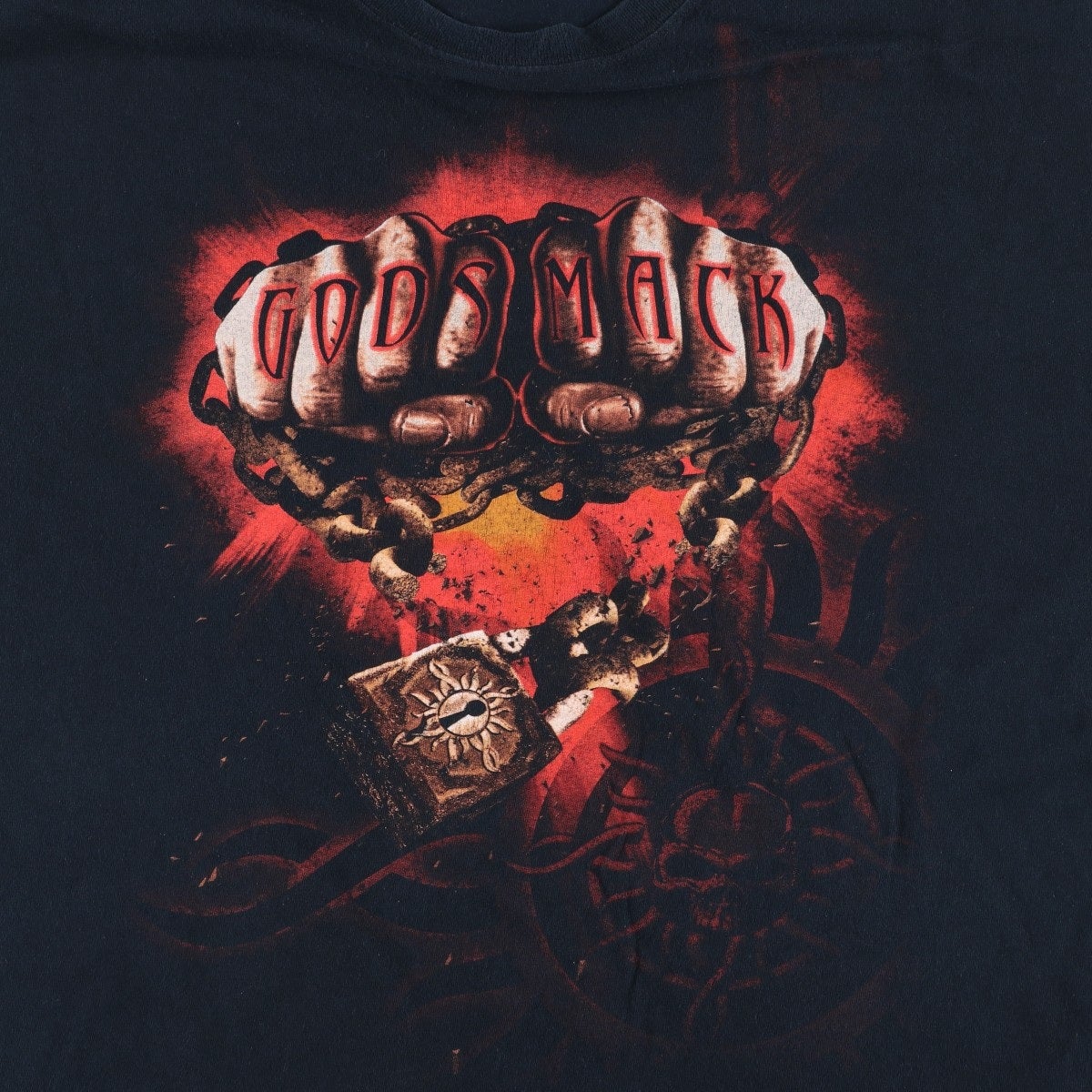 古着 GODSMACK ゴッドスマック バンドTシャツ バンT メンズXL相当