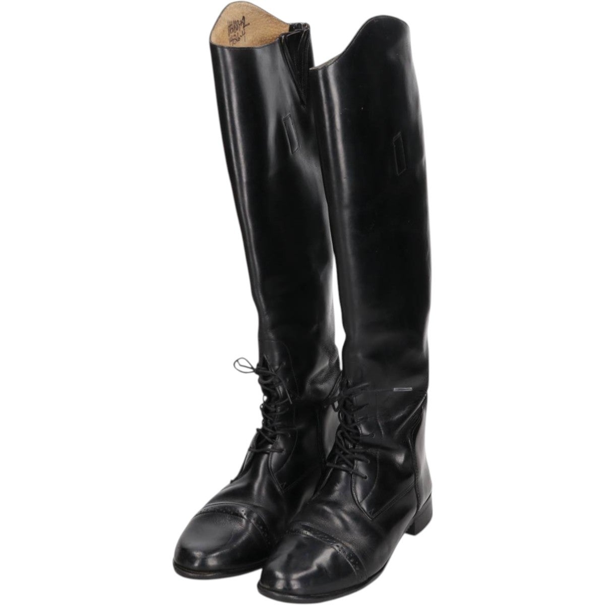 古着 アリアト Ariat ジョッキー乗馬ブーツ ロングブーツ イタリア製 9