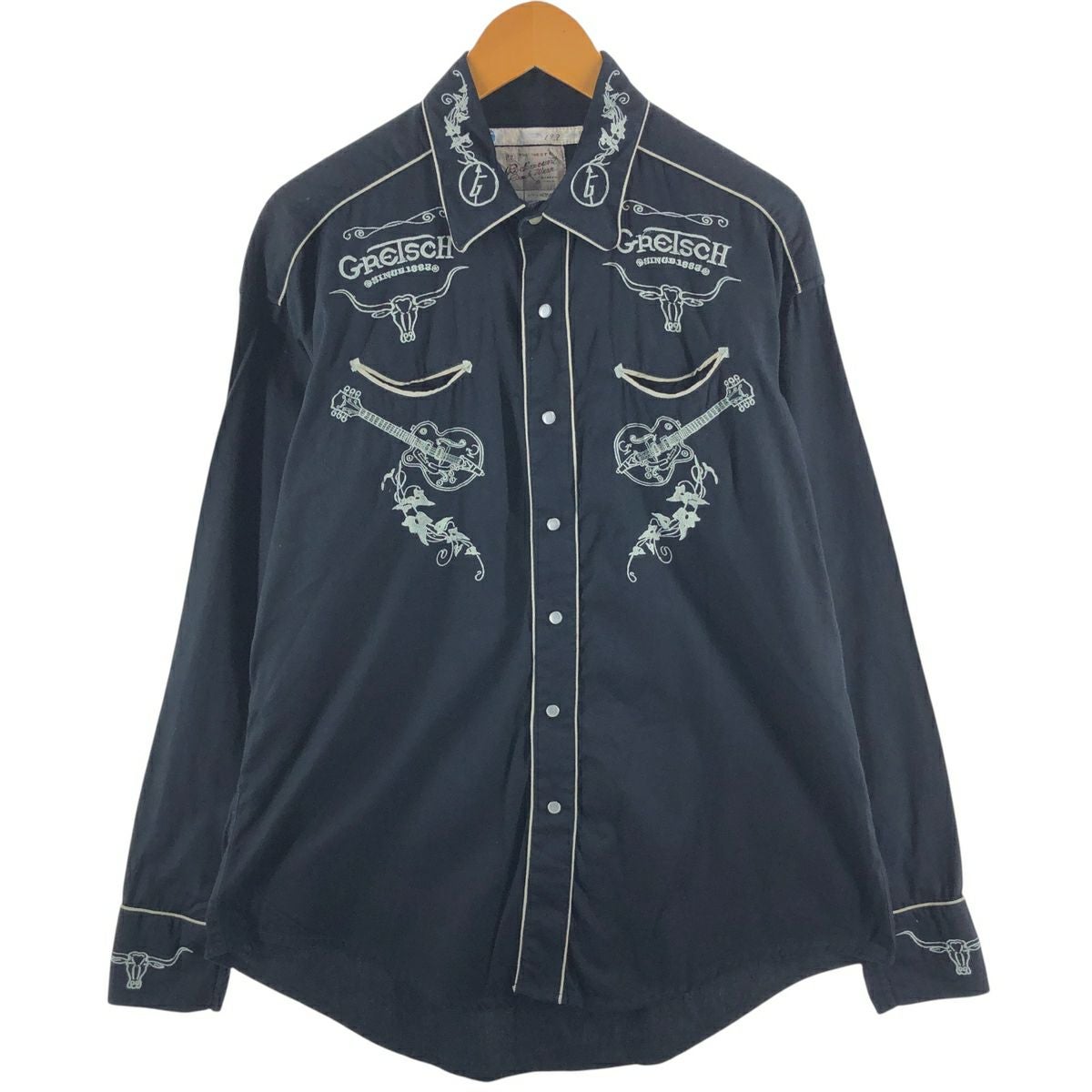 古着 80年代 ロックマウント ROCK MOUNT 長袖 ウエスタンシャツ メンズ