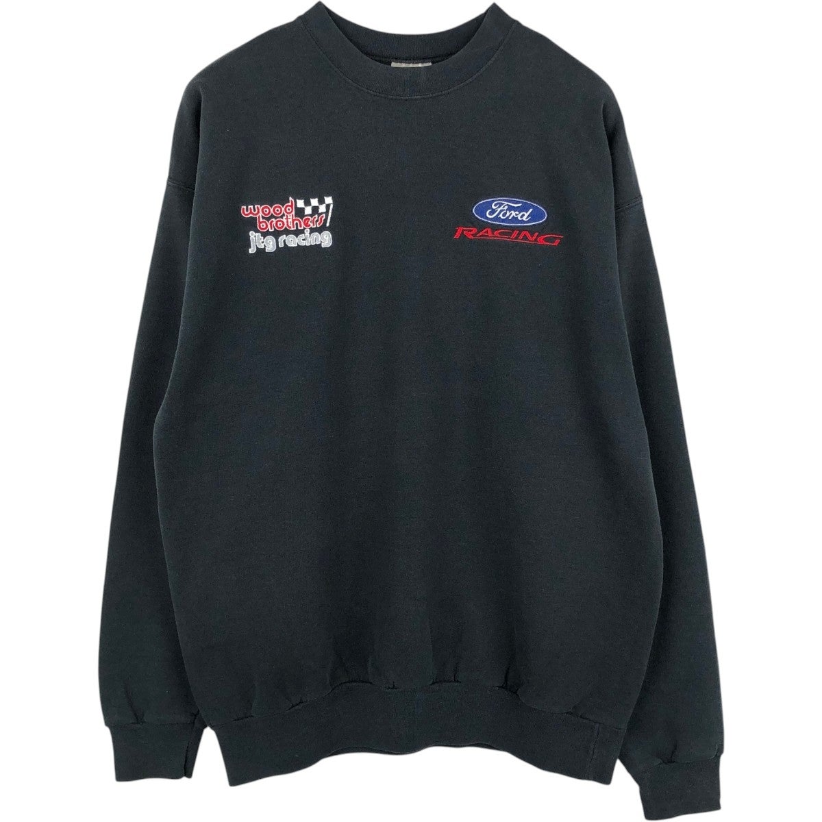 古着 90～00年代 ヘインズ Hanes Wood Brothers Racing ウッド