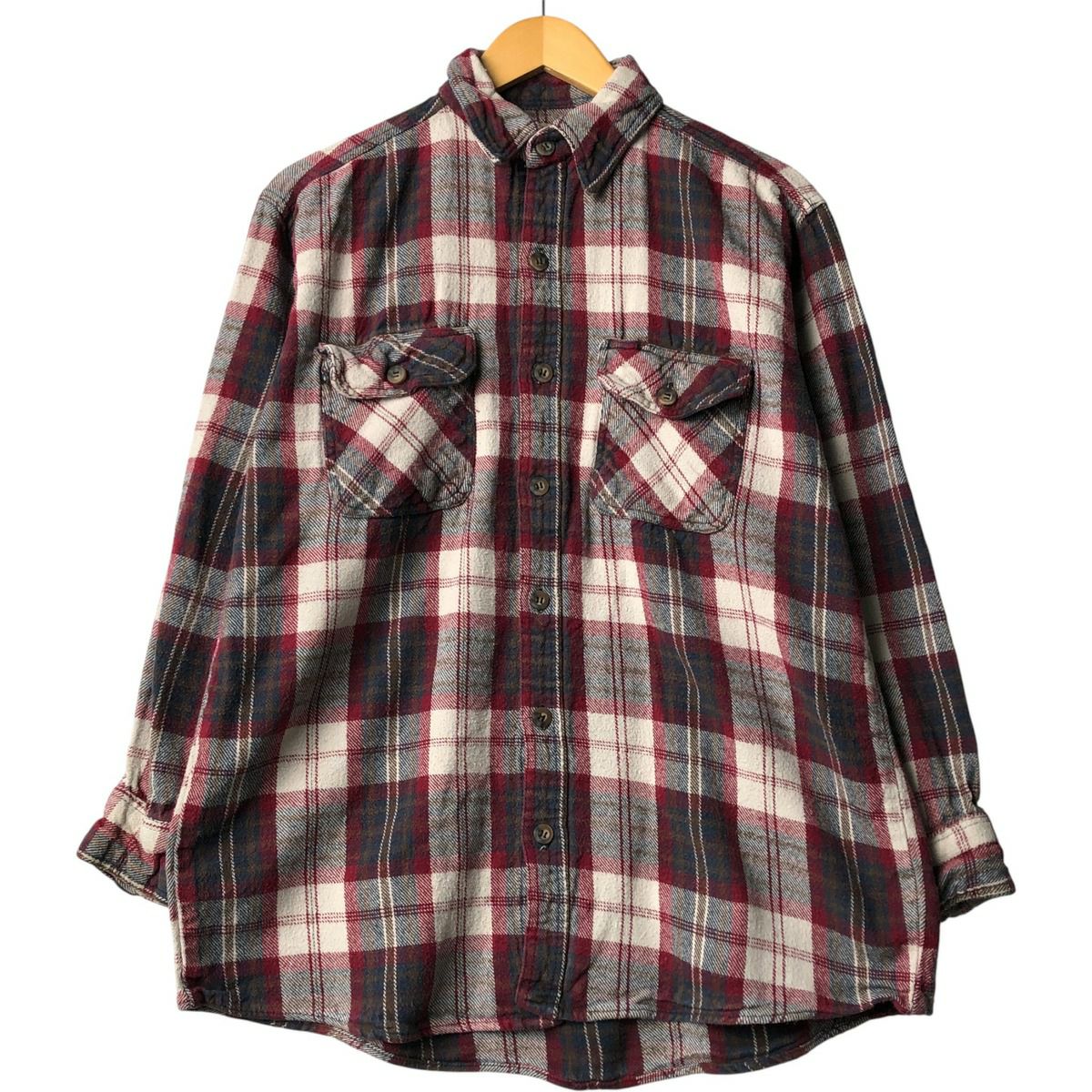 古着 90年代～ レッドヘッド RED HEAD 長袖 ライトネルチェックシャツ