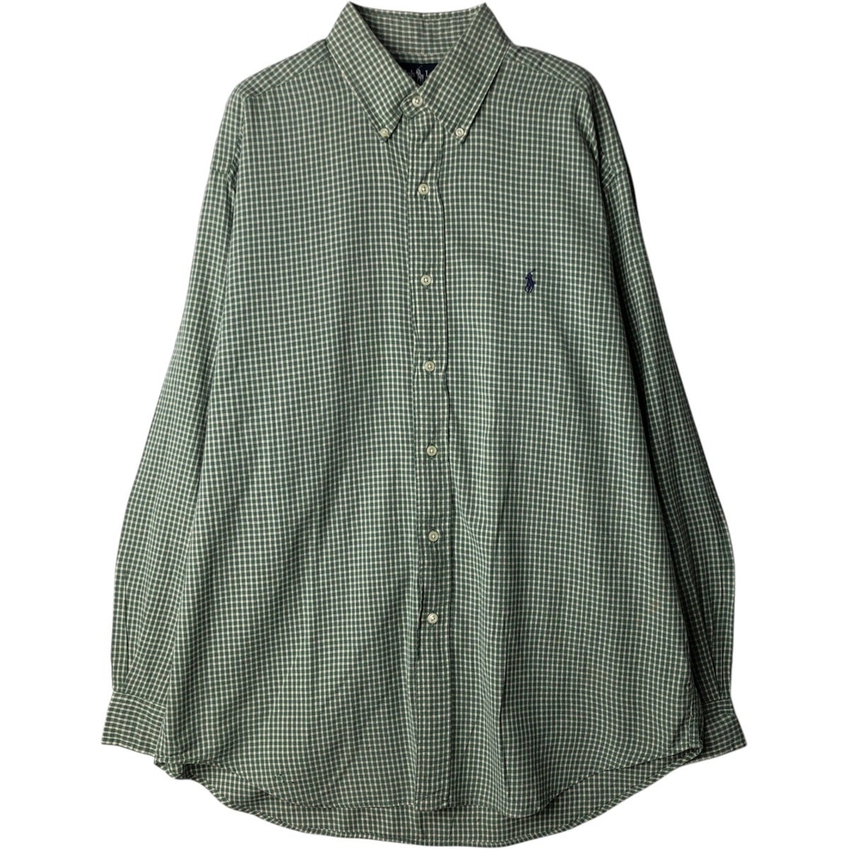 古着 ラルフローレン Ralph Lauren BLAKE ギンガムチェック 長袖
