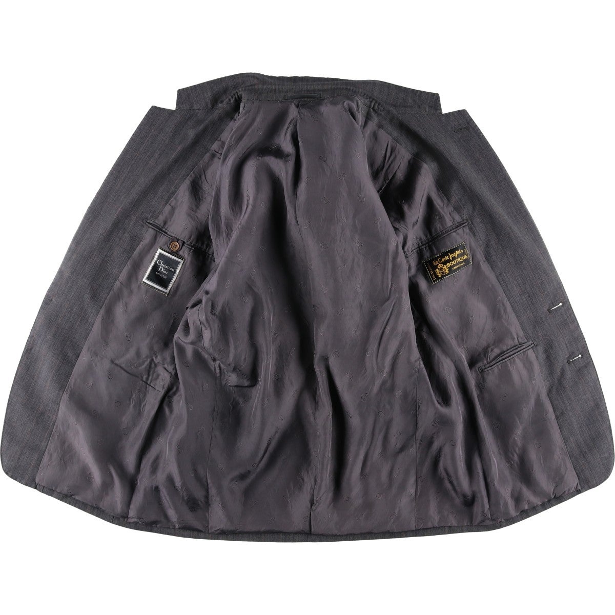 古着 クリスチャンディオール Christian Dior MONSIEUR チェック柄 テーラードジャケット メンズM相当/eaa619171 古着 クリスチャンディオール Christian Dior MONSIEUR チェック柄