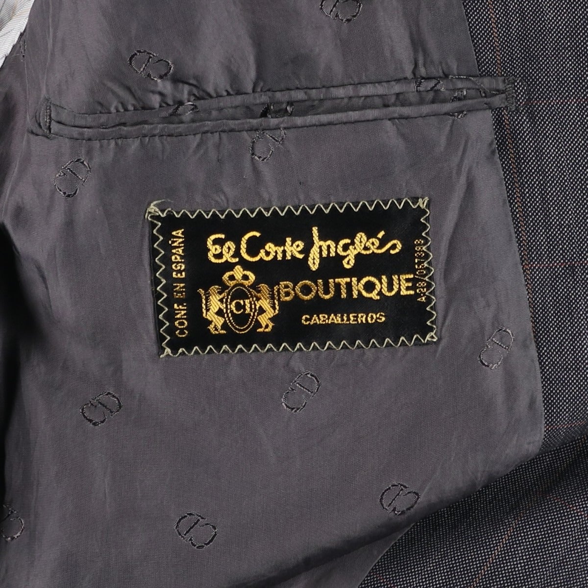 古着 クリスチャンディオール Christian Dior MONSIEUR チェック柄