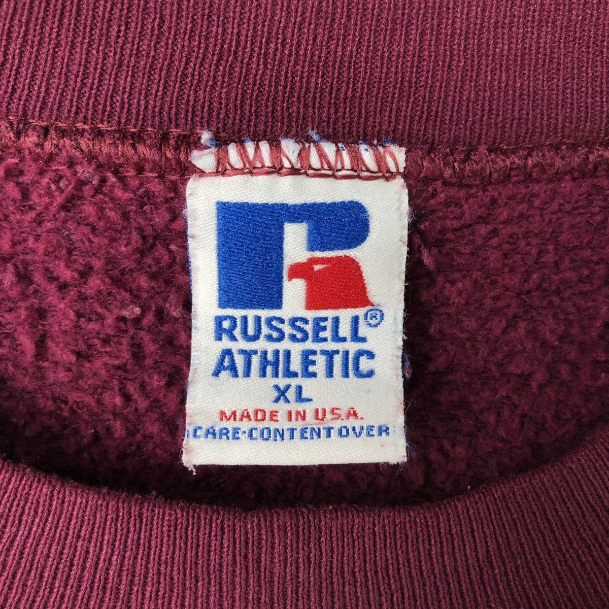 古着 90年代 ラッセル Russell ATHLETIC 無地 ブランクスウェット