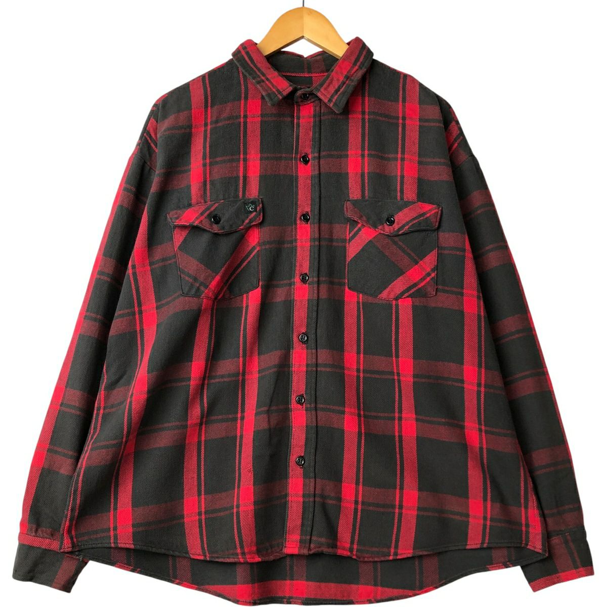 古着 90年代 フィルソン FILSON 長袖 シャモアクロスシャツ USA製