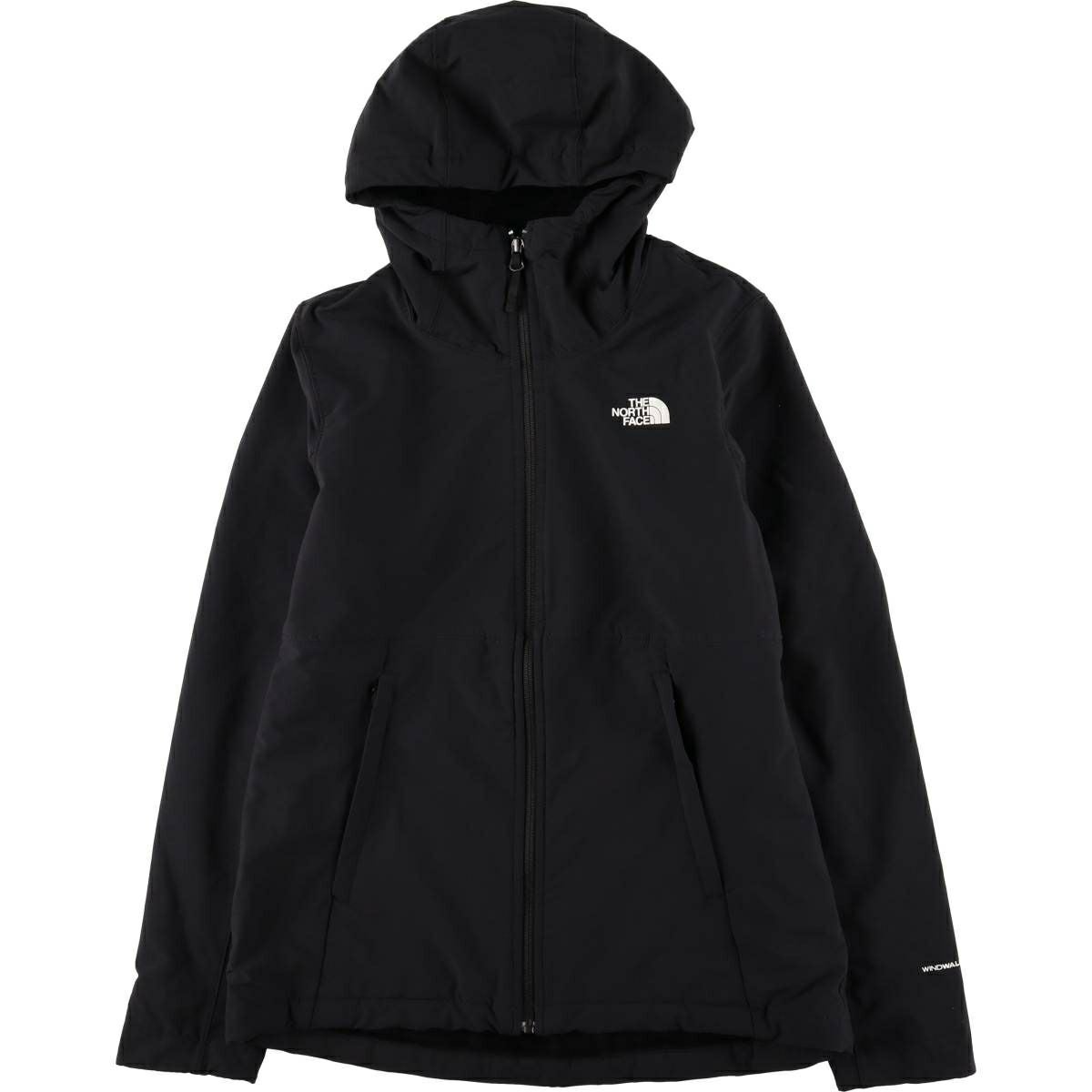 未使用THE NORTHFACE  WINDWALL防風ソフトシェルジャケット黒 古着 ザノースフェイス THE NORTH FACE WINDWALL ウインドウォール