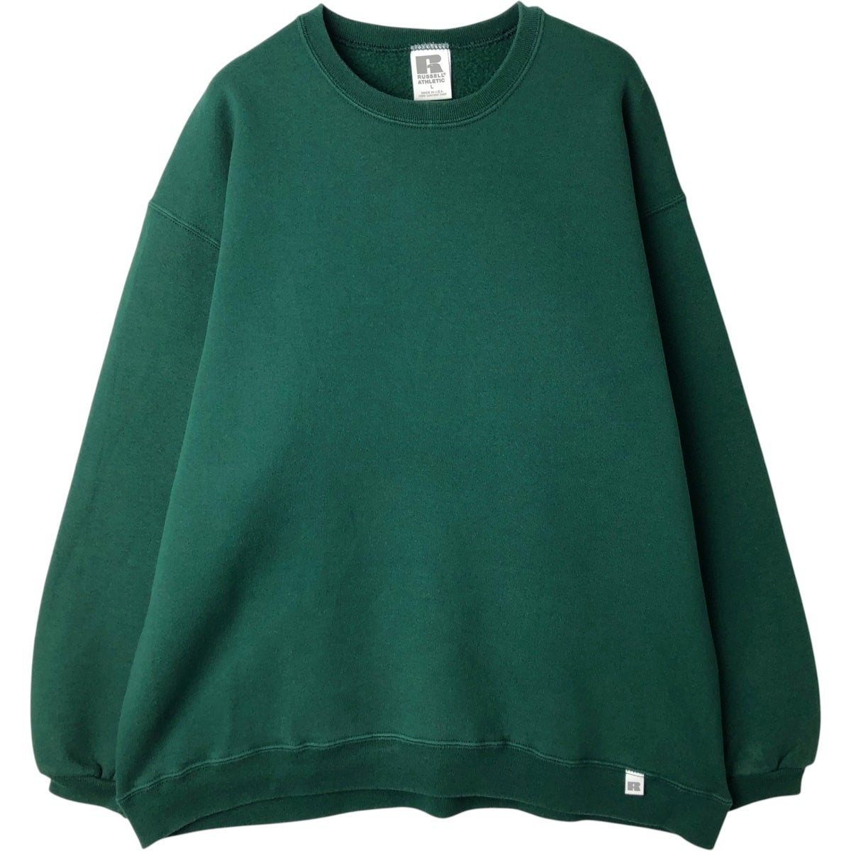 古着 90年代 ラッセル Russell ATHLETIC 無地 ブランクスウェット