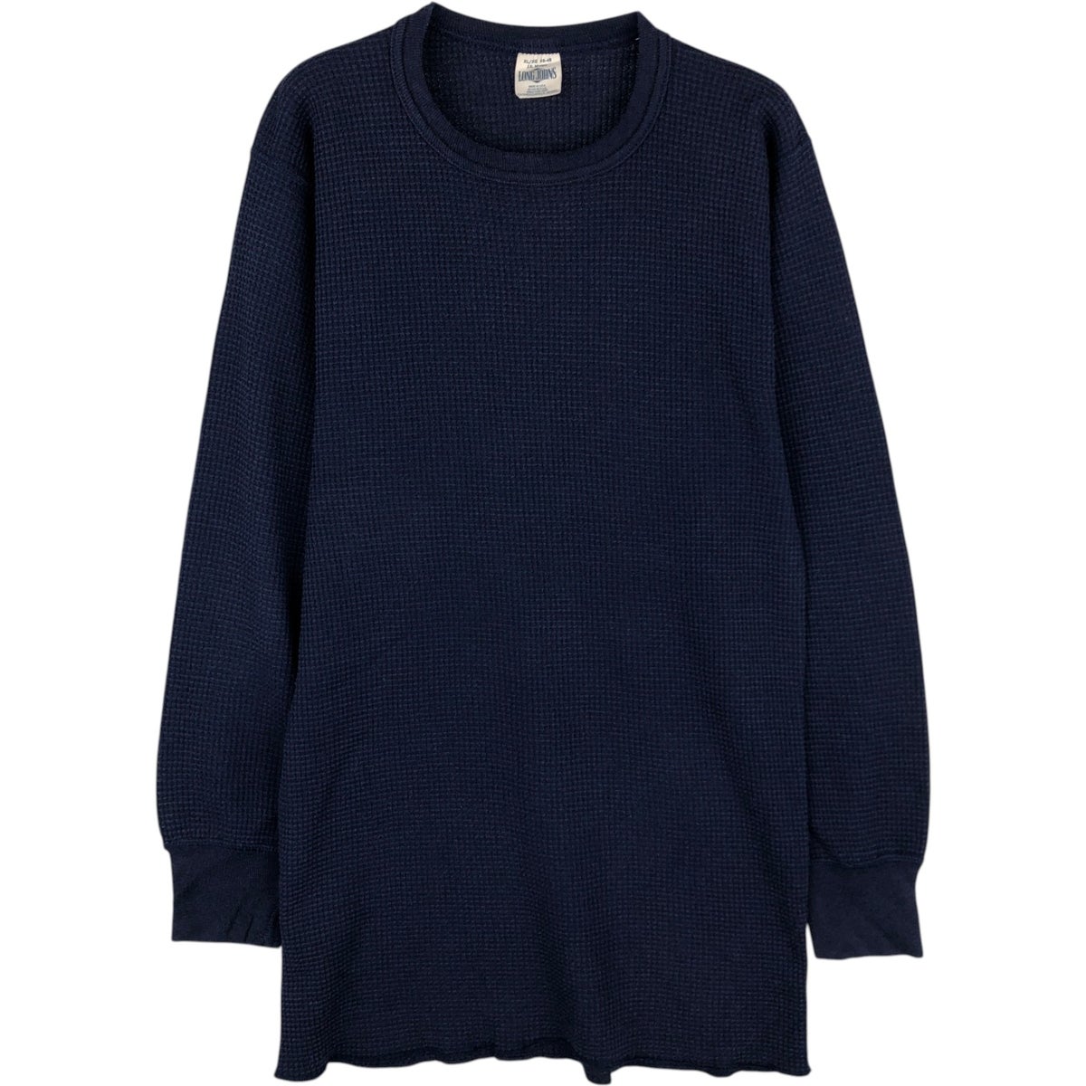 古着 80~90年代 J.E. Morgan ヘンリーネック サーマルロングTシャツ レディースS相当 ヴィンテージ/eaa599337 古着 80～90年代 J.E. Morgan ヘンリーネック サーマルロングTシャツ