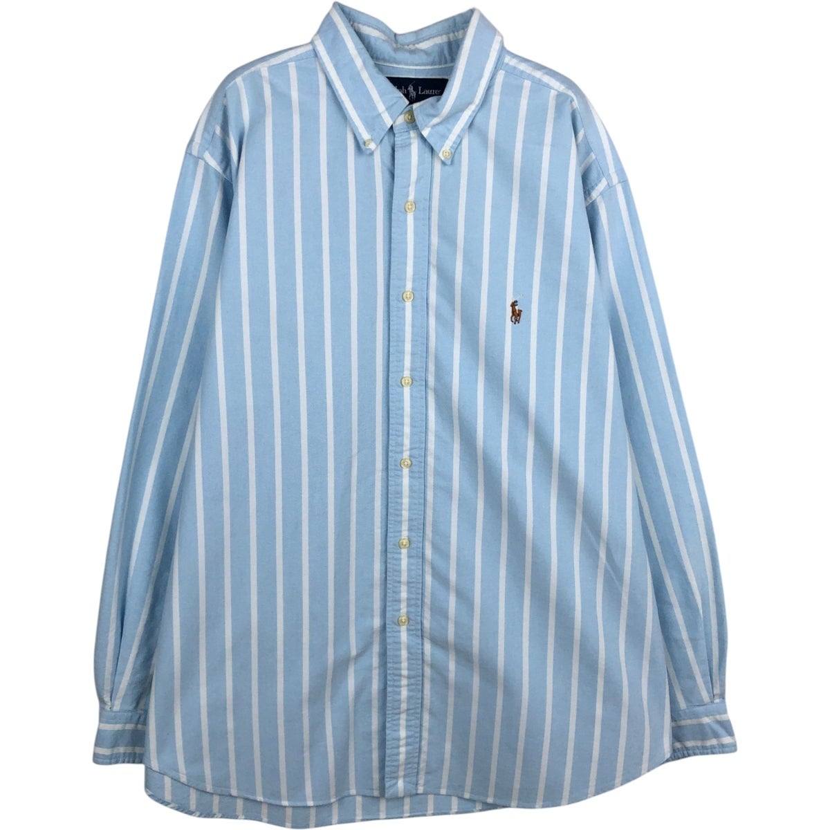 ラルフローレン　長袖シャツ 古着 ラルフローレン Ralph Lauren CLASSIC FIT 長袖 ボタンダウン