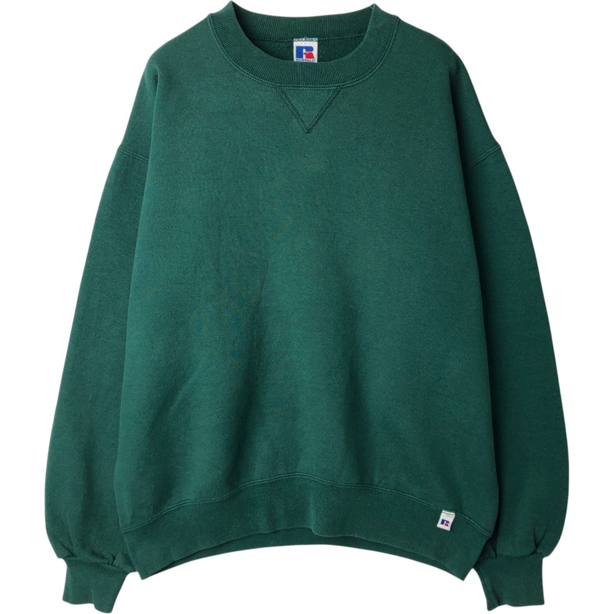 古着 90年代 ラッセル Russell ATHLETIC 無地 ブランクスウェット