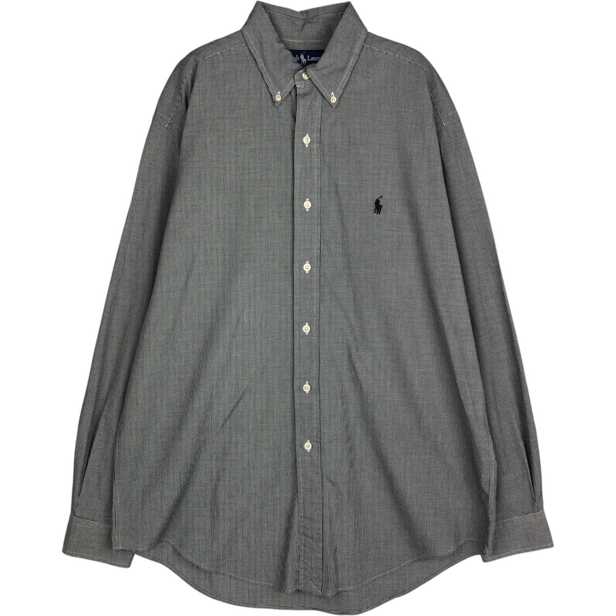 古着 ラルフローレン Ralph Lauren BLAKE ギンガムチェック 長袖