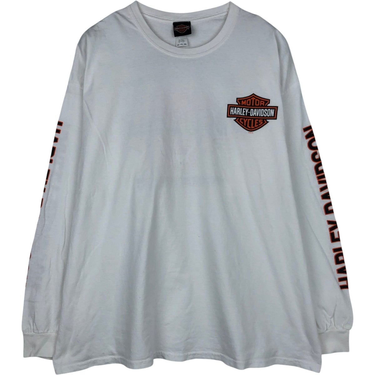 古着 ハーレーダビッドソン Harley-Davidson モーターサイクル ロングTシャツ ロンT レディースL相当/eaa627698 古着 ハーレーダビッドソン Harley-Davidson モーターサイクル ロングT